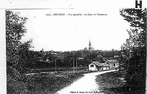 Ville de RECHESY Carte postale ancienne